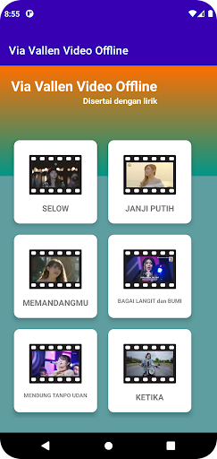 Android application Via Vallen Video Offline screenshort