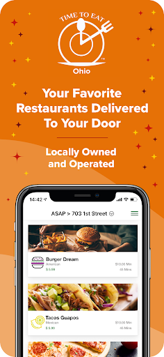Android application Time To Eat Ohio screenshort