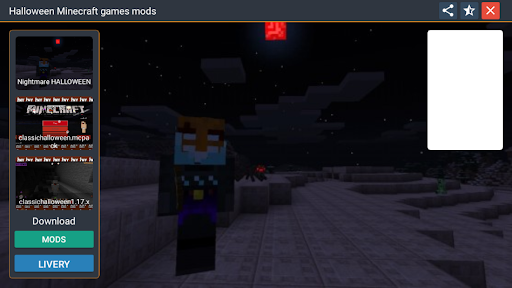 Halloween Minecraft games mods
