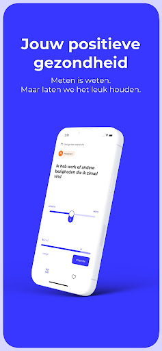 Android application Positieve Gezondheid screenshort