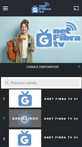 GNET FIBRA TV Screen 3