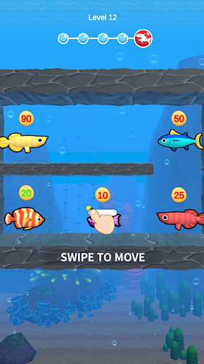 Android application Fish Maze! screenshort
