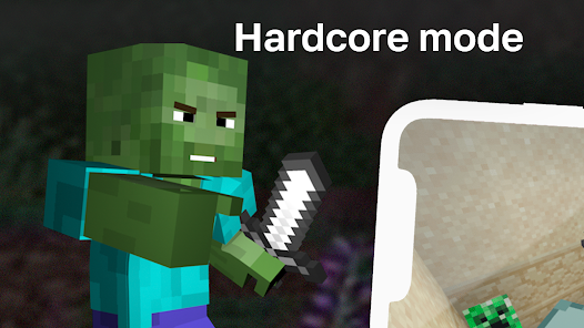 Hardcore mod for mcpe 1.0 APK + Мод (Unlimited money) за Android