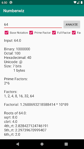 Numberwiz Screen 3