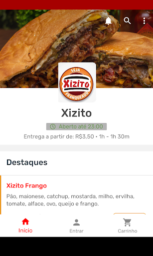 Android application Xizito screenshort
