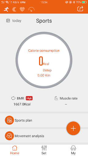 Android application READfit screenshort