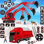 Cover Image of 下载 Snow Excavator Simulator Games  APK