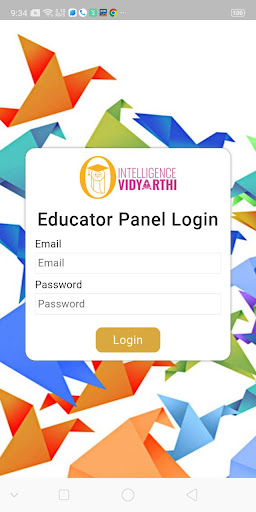 Android application Intelligence Vidyarthi Ed screenshort