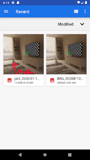 PictMemo2 Handwritten notes Screen 3