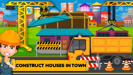 Town House Builder: City Construction Games 1.0 APK screenshots 4
