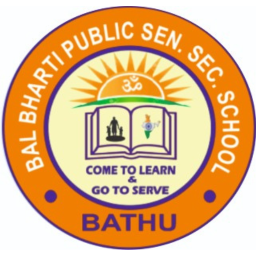 Bal Bharti Sr. Sec. School Bat logo