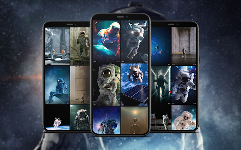 Captura 1 Fondos Astronautas android