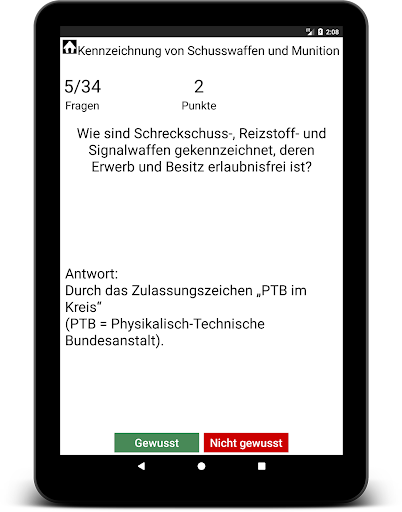 Waffenschein Waffensachkunde