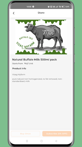VIZAG MYFARM NATURAL MILK Screen 3