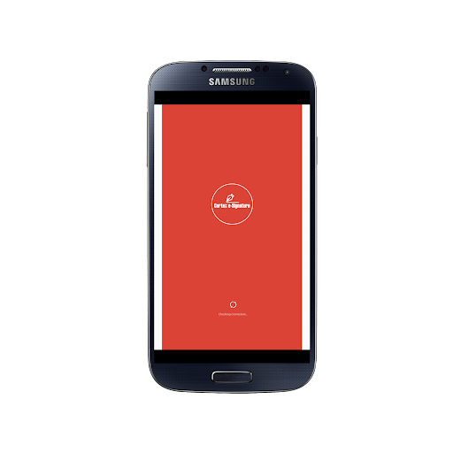 Android application Cortex e-Signature screenshort