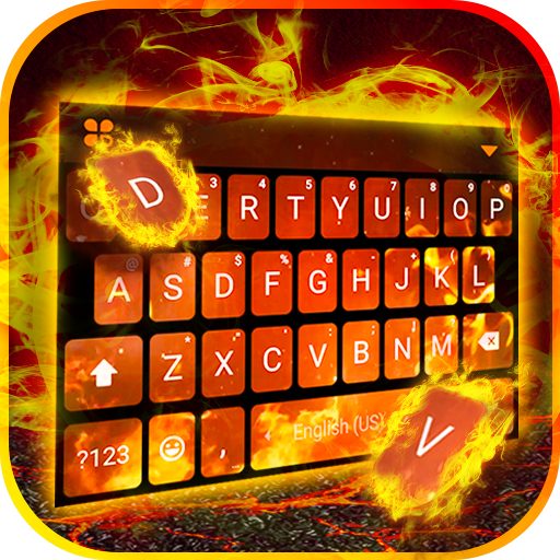 Flames 3D Live Keyboard Backgr Header - AppWisp.com