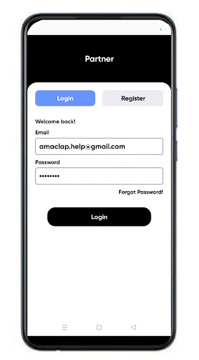Android application Mehandi Lagao Partner App screenshort