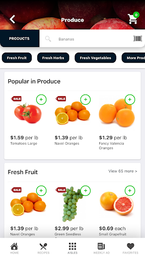 Android application Red Apple Marketplace screenshort