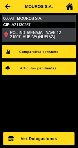 Android application TestaCRM screenshort
