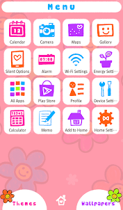Smiley Flowers Theme +HOME