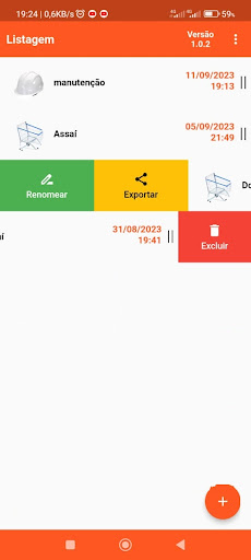 Listagem Screen 2