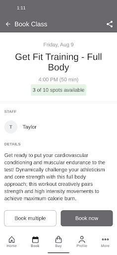Get Fit Modesto Screen 3