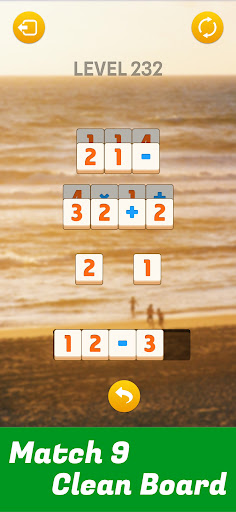 Straight Match - Number Master Screen 2