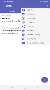 Captura 8 SMS Forwarder: Messaging and M android