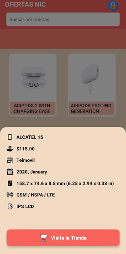 Ofertas de celulares Screen 2