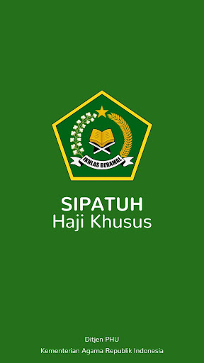 Android application SIPATUH Haji Khusus screenshort