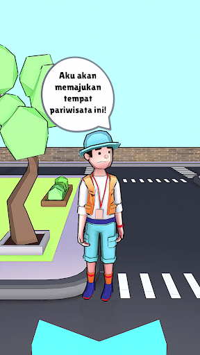 Android application Pemandu Wisata screenshort