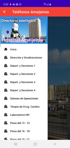 Directorio Telefónico Hospital Screen 3