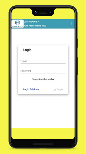 Android application MeuGuarujáPrev screenshort