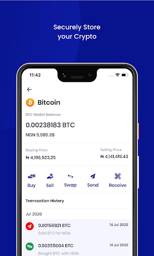 Koinstrap: Buy & Sell BTC, ETH Screen 3
