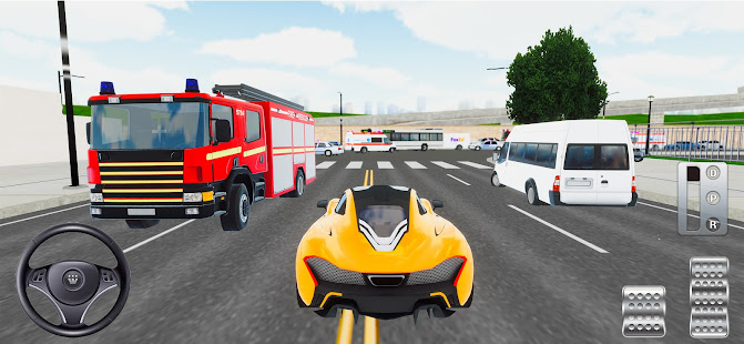 Real Car Simulator City - Free Driving School 3D