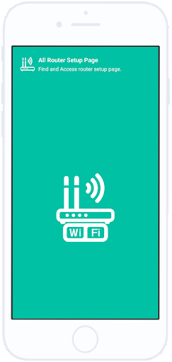 Android application Router Setup Page: Admin Page screenshort