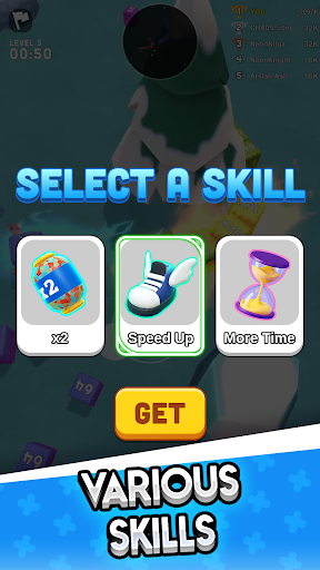 Snake Cubix 2048 Merge Arena