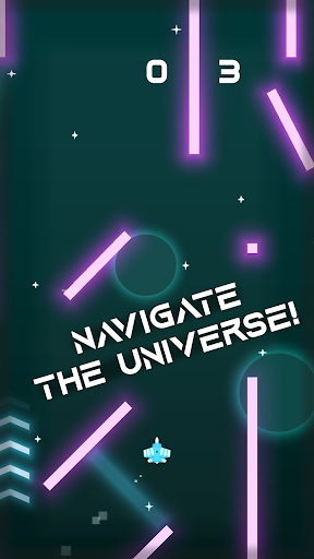 Android application Neon Glider screenshort