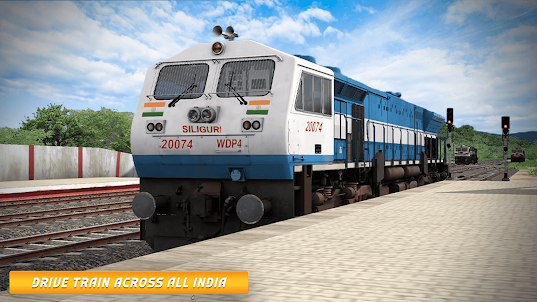 India Rail Sim: 3D Train Game