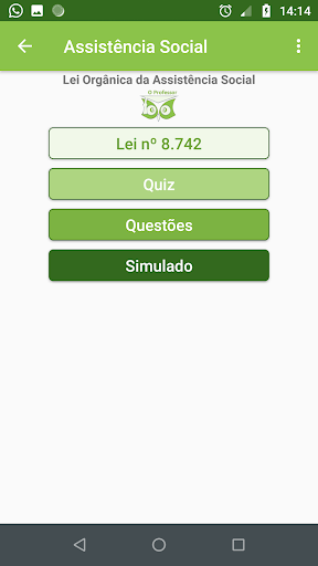 Lei nº 8742 Assistência Social Screen 2
