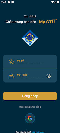 Android application MyCTU (Lecturer) screenshort