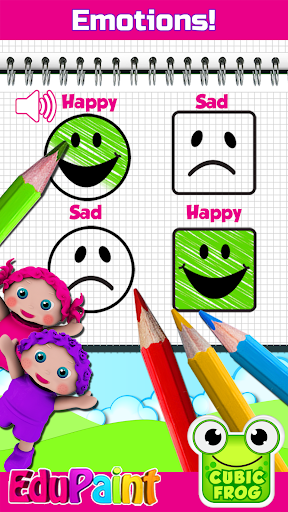 Kids Coloring Games - EduPaint 8.2 screenshots 5