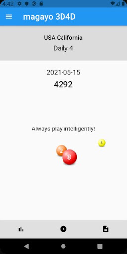 Android application magayo 3D4D screenshort
