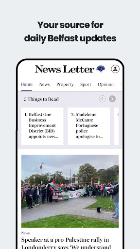 Android application The News Letter Newspaper screenshort