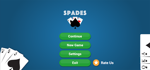 Android application Spades Classic screenshort