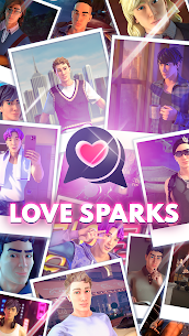 Love Sparks MOD APK: your dating games (Unlimited Gems) 6