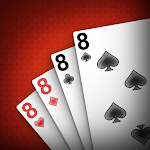 Cover Image of Скачать Crazy Eights Card Game Offline  APK