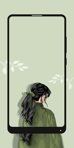 Green Aesthetic Wallpaper Screen 3