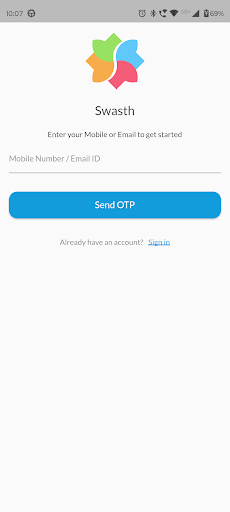Swasth: Manage health records Screen 2