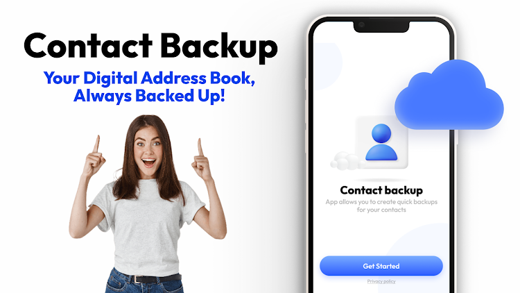 Contacts Backup Storage App - 1.4 - (Android)